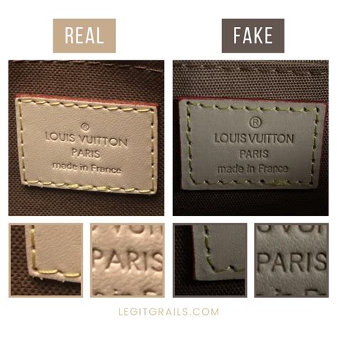 louis vuitton label real vs fake|louis vuitton knock off purses.